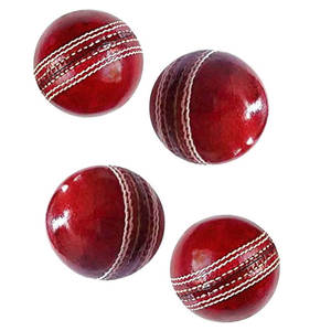Balle de super-cricket en gros balle en cuir de cricket rouge balles dures de cricket en cuir véritable de qualité supérieure meilleures balles de cricket - Product Image 3