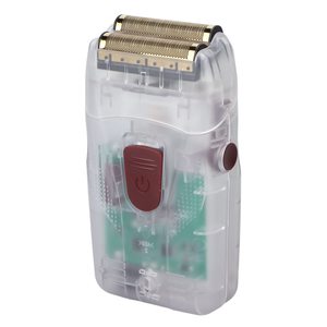 Rasoir électrique à double tête à mouvement alternatif rechargeable par USB pour hommes, rasoir rotatif IPX7, remplacement pour le rasage du visage, lavable - Product Image 1