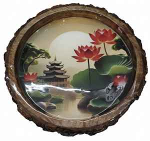 Plateaux artisanaux, objet décoratif fonctionnel pour la maison, table, service, rangement et stylisme, en provenance d'Inde - Product Image 5