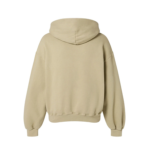 High Quality Men Oversized Hoodie Winter Printed Sweatshirt Regular Fit Plus Size 100% Cotton Fleece Breathable Plain Dyed - Product Image 6