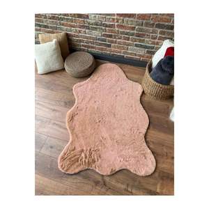 Tapis de cuisine de la série bouffée de tapis en peluche à poils souples asymétriques - Product Image 4