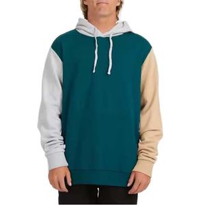Nouveau best-seller confortable élégant 100% coton surdimensionné Logo personnalisé brodé motif impression panneau travail sweats à capuche pour hommes - Product Image 1