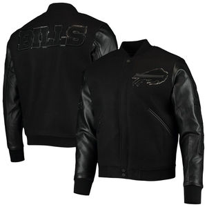 Chenille broderie cuir manches Baseball collège hommes hiver Letterman Bomber Varsity veste fabriquée au Pakistan 2025 - Product Image 3