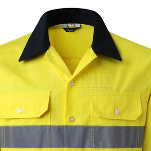 Combinaison de soudage résistante à la chaleur de haute qualité pour hommes, vêtements de sécurité réfléchissants personnalisés de meilleure qualité - Product Image 6