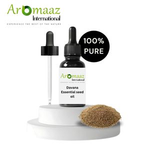 Grossiste d'huiles essentielles de Davana Meilleure Qualité Origine de semences avec étiquetage privé personnalisable Prix compétitif - Product Image 1