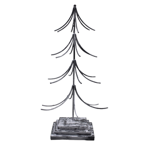 Étoile de fer décorative faite à la main avec support à ressort en feuille d'or pour la décoration de Noël personnalisée à la main en gros en vrac - Product Image 6