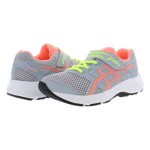 Scarpe Asics Contend 5 Ps per Ragazze Colore: Grigio/Arancione 100% Autentiche - Product Image 3