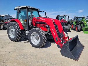 Massey Ferguson 5712S 120HP 4WD Automatic Wheel Tractor Agricultural <b>Machinery</b> for Engine 4500kg Weight 50000+ Hours - Product Image 4