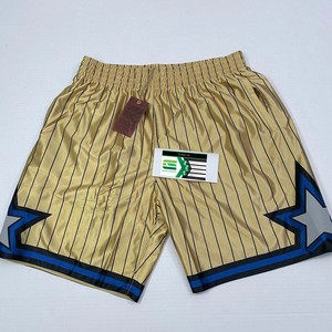 Pantalones Cortos de Baloncesto para Hombre, Personalizados, de Malla, Retro, con Bloques de Color, Estampados, Lisos, de Verano, Estilo Urbano, con Bolsillos, Talla Grande, Solo Pantalones Cortos de Baloncesto - Product Image 6