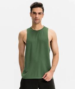 Débardeurs d'entraînement athlétique à séchage rapide pour hommes, t-shirt de Gym, de musculation, de Fitness, sans manches - Product Image 6