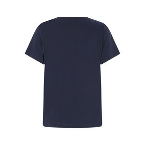 Camiseta de Verano para Mujer al por Mayor, Ropa Urbana, Personalización de Marca, Bordado Impreso, Transpirable, 100% Algodón, Corte Holgado, Producción al por Mayor - Product Image 6