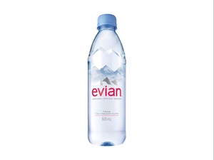 Vente en gros d'eau en bouteille 24x500ML d'Evian Eau minérale naturelle de qualité supérieure certifiée ISO 24 mois de durée de conservation Bouteilles PET en vrac - Product Image 2