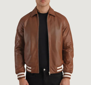 Letterman Varsity Jacket para hombre Asequible pero de alta calidad Elegante y duradero Varsity Outerwear para hombres - Product Image 1