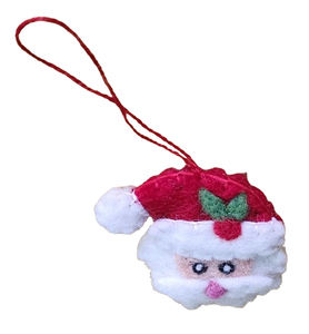 Népal fait à la main feutre festif noël ange ornement suspendus décorations Rose numéro formes NCG marque taille personnalisée fêtes - Product Image 3