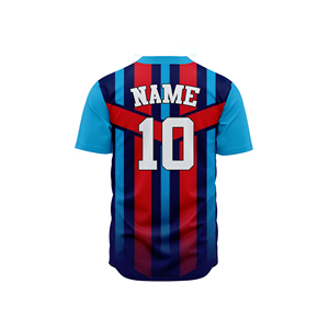 เสื้อเบสบอลพิมพ์ลาย OEM สำหรับผู้ชาย เสื้อเบสบอลสีตามสั่งพร้อมดีไซน์เฉพาะตัว เสื้อซอฟต์บอลแบบยูนิเซ็กส์ - Product Image 3