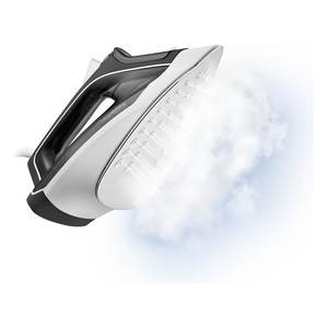 Plancha de Vapor DX1530 de 2200W, Blanca y Negra, 2 Planchas Eléctricas Eficaces - Product Image 4