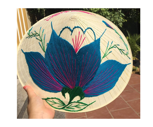 Sombrero cónico no vietnamita ligero para festivales de protección solar al aire libre y actuaciones culturales - Product Image 3