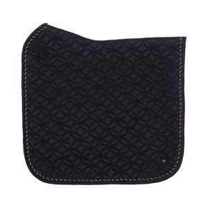 Tapis de Selle en Mousse Noir à Paillettes Sublimation Ensemble de Tapis de Selle Matchy Dressage Équin Numnah pour Cheval pour Sports Equins Produits pour Chevaux - Product Image 1