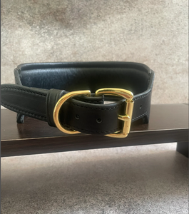 Wide Leather Dog <b>Collar</b> Padded Handmade Comfortable Stylish Soft Padded <b>Collar</b> for Greyhound and Whippet - Product Image 2