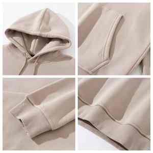 Venta al por mayor hombres pulóver con capucha Premium algodón Casual Wear Streetwear sudadera OEM logotipo personalizado a granel Venta caliente diseños proveedor - Product Image 3