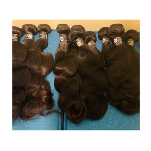Paquetes de cabello indio crudo de grado Hamson 14A Super doble cutícula dibujada alineada sin procesar solo donante vietnamita onda Natural - Product Image 3