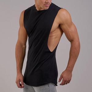 Débardeur de sport sans manches pour hommes, blanc, couleur unie, pour musculation et Fitness, à la mode, nouvelle collection - Product Image 5
