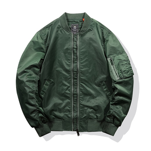 Nueva chaqueta Bomber personalizada Oem para hombre, chaqueta Bomber de ropa informal para hombre, hecha en el mejor Material, chaquetas Bomber para hombre - Product Image 1