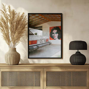 ภาพพิมพ์บนผ้าใบลายมาร์ฟา เท็กซัส สำหรับตกแต่งบ้าน - Product Image 3
