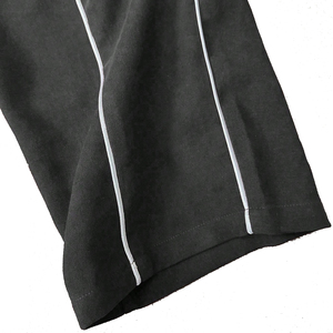 Survêtement d'entraînement d'hiver pour hommes, imprimé uni, séchage rapide, respirant, tissu 100% polyester, léger, design sportif personnalisable - Product Image 5