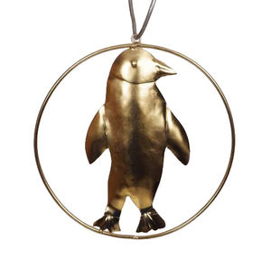 Décorations suspendues en laiton naturel ornement artisanat de noël pour la décoration intérieure ornements d'ange suspendus de noël intérieur ou extérieur - Product Image 2