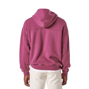 Custom Own Logo Men High Quality Cotton Polyester Printed Pullover Men Hoodie No MOQ OEM Customized Logo Hoodies <b>Sweatshirts</b> - Product Image 3