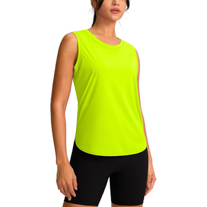 Tops ligeros de entrenamiento para yoga para mujer, ropa deportiva transpirable personalizada, servicio de etiqueta privada, opciones de logotipo de ropa activa OEM - Product Image 3
