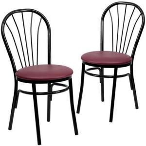 Chaises en fer forgé artisanales vintage avec des finitions lisses et des structures légères pour des besoins d'assise polyvalents - Product Image 5