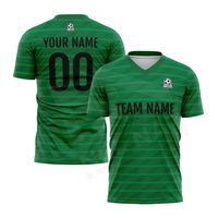 Maillot d'entraînement de football en gros à prix abordable, imprimé, respirant, personnalisé, séchage rapide, manches courtes pour adulte, 100 % polyester