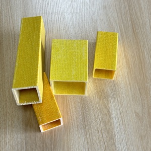 Cường độ cao FRP vuông và hình chữ nhật ống cho công nghiệp-pultruded GRP hình chữ nhật & ống toàn cầu bán - Product Image 4