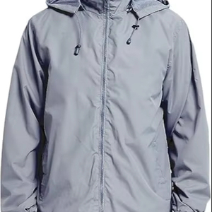 Wholesale Designer Men Long Outdoor Windbreaker Jacket Stand Lightweight Windproof Waterproof Winter Hooded Eco-Friendly Casual - Product Image 1
