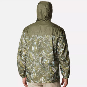 Wholesale Men's Winter Hooded Windbreaker <b>Jacket</b> <b>Plus</b> <b>Size</b> High Quality Breathable Outdoor Use Front Logo - Product Image 2