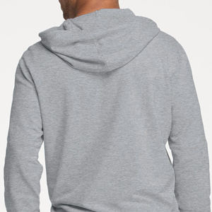Vente chaude Personnalisé OEM Service Hommes Polaire Coton Pull À Capuche À La Mode Hiver Solide Impression Français Acide Lavage Long - Product Image 4