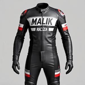 Traje de motocicleta híbrido de textil y cuero | Conducción de verano ventilada | Equipo de viaje resistente al agua - Product Image 2