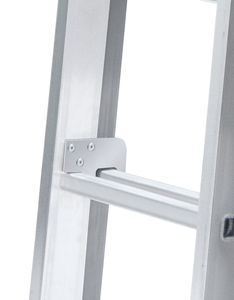 Elbe Endustri European Design Style 2x5 Meter Aluminum Alloy Double Part Extension <b>Ladder</b> 150kg Load Capacity 32.8ft Extended - Product Image 4