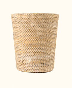 Panier de rangement en rotin naturel noir et brun Sisu Handicraft, design simple et écologique, forme polyvalente - Product Image 6