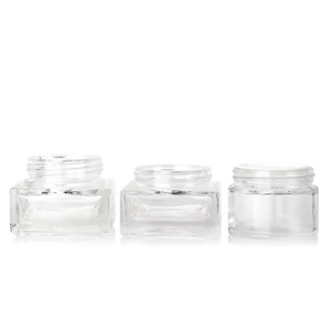 Tarro de Vidrio Personalizado con Tapa Blanca de 15g, 30g, 50g, 100g para Crema Facial, Bálsamo <span class=keywords><strong>Desmaquillante</strong></span> y Productos de Belleza - Product Image 6