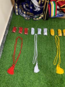 DELANTAL MAESTRO MASON BLUE HOUSE CON COLLAR - Product Image 6