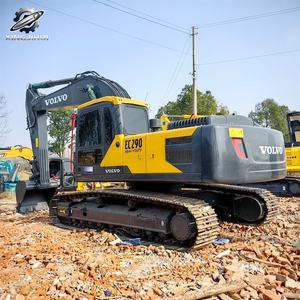 Excavatrice sur chenilles Volvo EC290 d'occasion, 29 tonnes, godet de 1,3 m³, marque suédoise d'origine, grande excavatrice de chantier, faible nombre d'heures, certifiée CE - Product Image 3