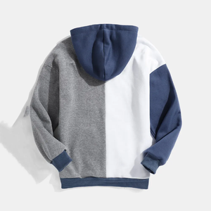 Sudadera con capucha atlética para hombre, jersey de hombro caído de gran tamaño de invierno con capucha, sudadera de entrenamiento para Fitness y ropa de calle - Product Image 2