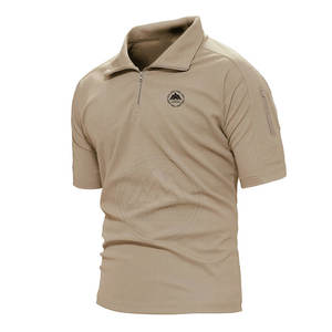 Nueva llegada de los hombres suaves cómodos de color sólido deportes polos logotipo personalizado de alta calidad Polo - Product Image 1