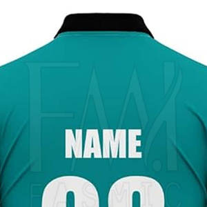 Camisetas de alta calidad para parches personalizados Jersey de cricket transpirable con diseño sólido Buen estilo informal Impresión por sublimación - Product Image 6