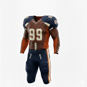 Conjunto de Uniforme de Fútbol Personalizado para Hombre, Transpirable, 100% Poliéster, Impresión Digital, Manga Corta, Ropa de Equipo para Todas las Temporadas - Product Image 4