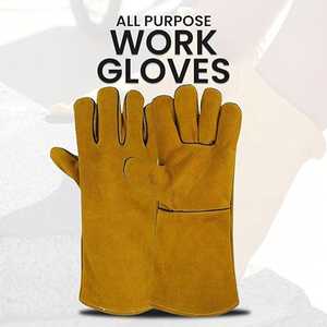 Gants de travail en cuir de chèvre en gros, gants de sécurité polyvalents, durables, protecteurs, confortables et résistants - Product Image 3