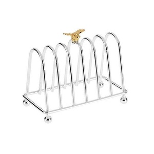 ชั้นวางขนมปังสแตนเลสสีเงินสำหรับเครื่องครัว - Product Image 6